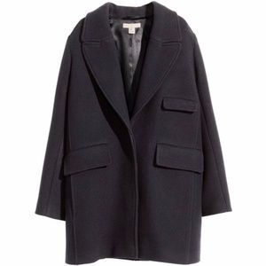 ⭐️Dry Cleaned⭐️H&M Oversized Wool-blend Coat